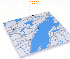 3d view of Rödån