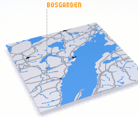 3d view of Bosgården