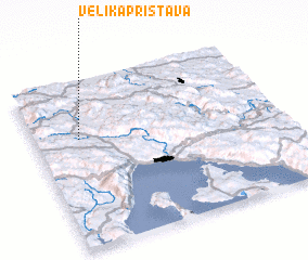 3d view of Velika Pristava