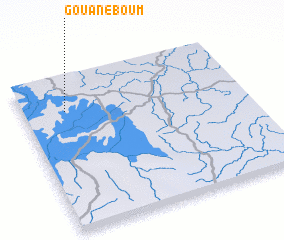 3d view of Gouanéboum