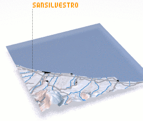 3d view of San Silvestro