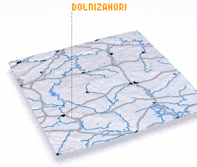 3d view of Dolní Záhoří