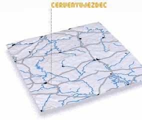 3d view of Červený Újezdec