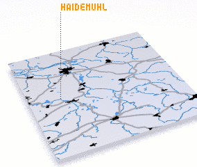 3d view of Haidemühl