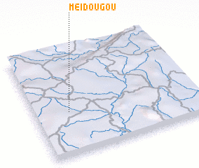 3d view of Meidougou