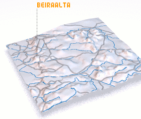 3d view of Beira Alta