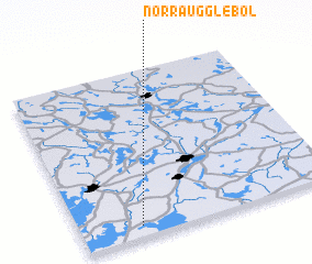 3d view of Norra Ugglebol