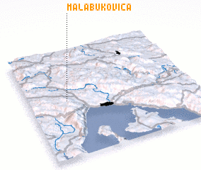 3d view of Mala Bukovica