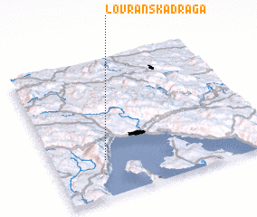 3d view of Lovranska Draga