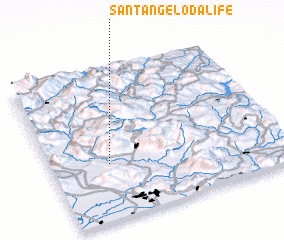 3d view of SantʼAngelo dʼAlife