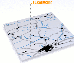 3d view of Velká Bučina