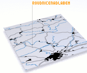 3d view of Roudnice nad Labem