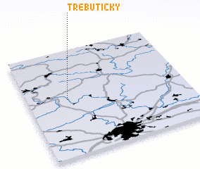 3d view of Třebutičky