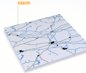 3d view of Raduń