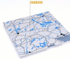 3d view of Skarvik