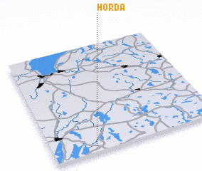 3d view of Horda