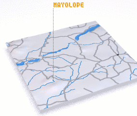 3d view of Mayo Lopé