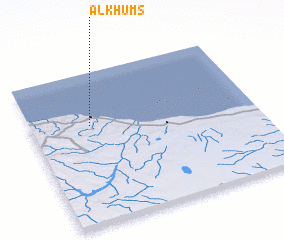 3d view of Al Khums