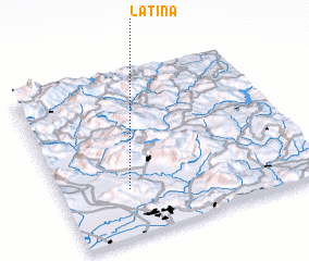 3d view of Latina