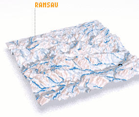 3d view of Ramsau