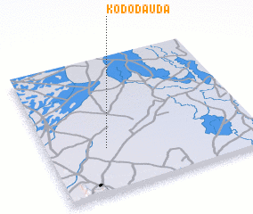 3d view of Kodo Dauda