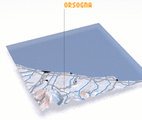 3d view of Orsogna