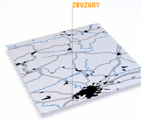 3d view of Zbuzany