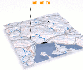 3d view of Jablanica