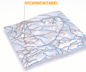 3d view of Roça Maria Isabel