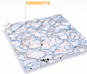 3d view of Temennotte