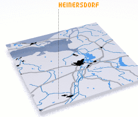 3d view of Heinersdorf