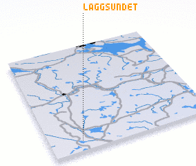 3d view of Laggsundet
