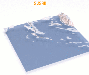 3d view of Susak