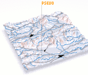 3d view of Pševo