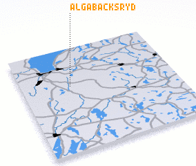 3d view of Älgabäcksryd