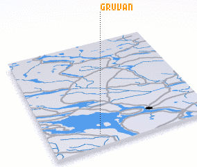 3d view of Gruvan