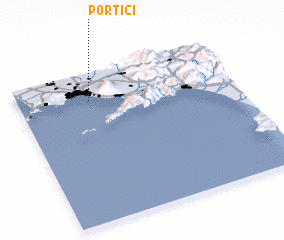 3d view of Portici