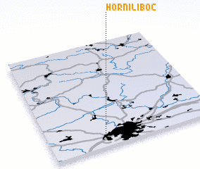 3d view of Horní Liboc