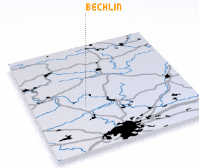 3d view of Bechlín