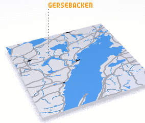 3d view of Gersebacken