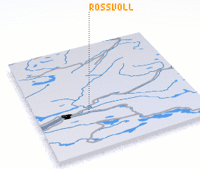 3d view of Røssvoll