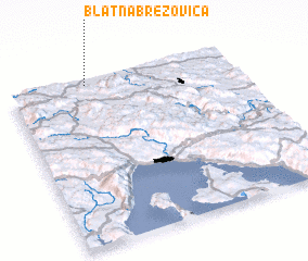 3d view of Blatna Brezovica