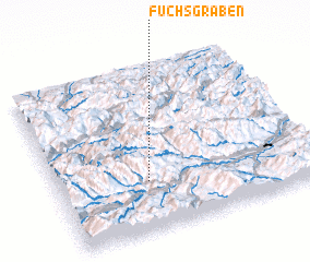 3d view of Fuchsgraben