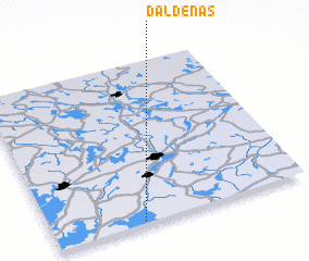 3d view of Däldenäs