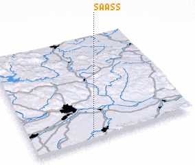 3d view of Saass