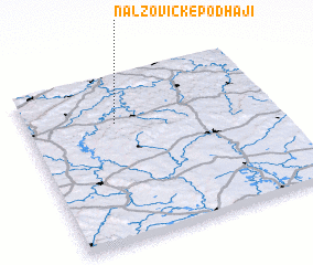 3d view of Nalžovické Podhájí