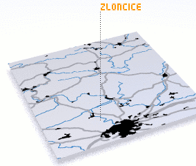 3d view of Zlončice