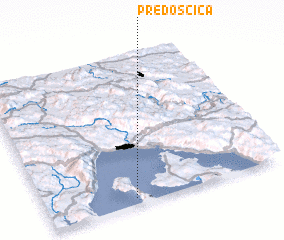 3d view of Predošćica