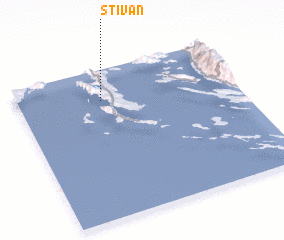 3d view of Štivan