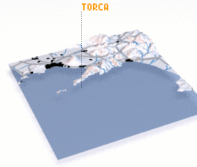 3d view of Torca